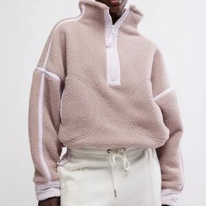 FREE PEOPLE Mountain high 1/2 zip size M